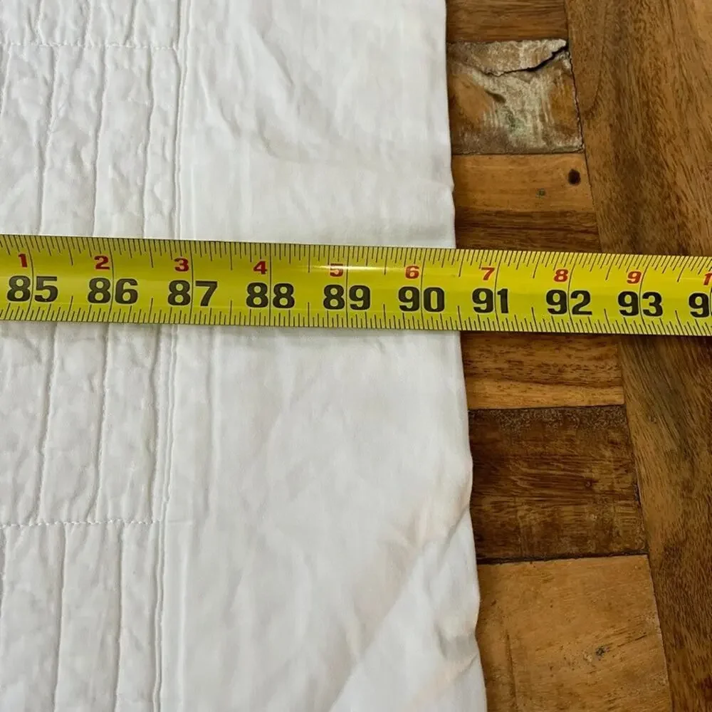 Real Simple Cotton Quilt Textured Bedspread Coverlet 90